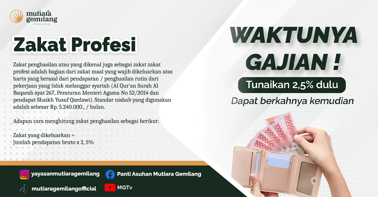 Zakat Penghasilan Profesi